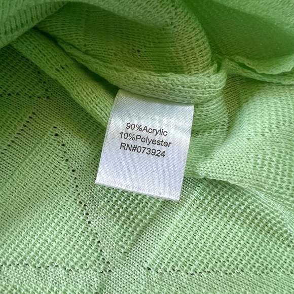 Mint Green Tunic Top SzSmall - Picture 6 of 7